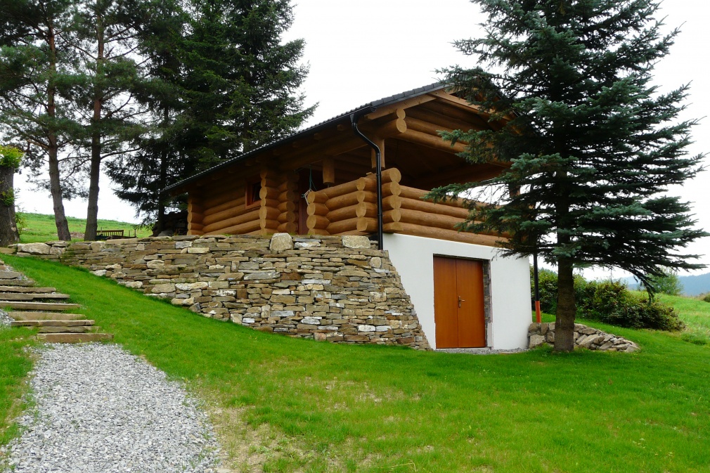 zrubovy altanok,sauna